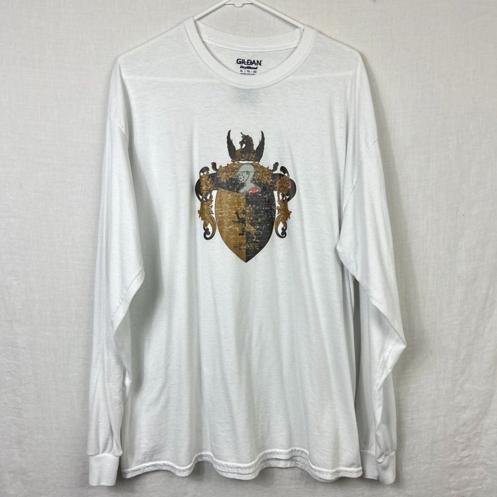 Stone Family Crest Long Sleeve Tshirt Mens‎ XL Gildan Coat Of Arms Shield Pride